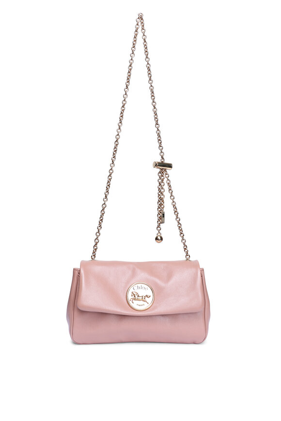 Nina Ricci - Marché Orange Leather & Suede Mini Shoulder Bag
