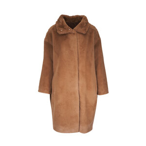 Herno - Beige Faux Fur Coat | Mitchell Stores