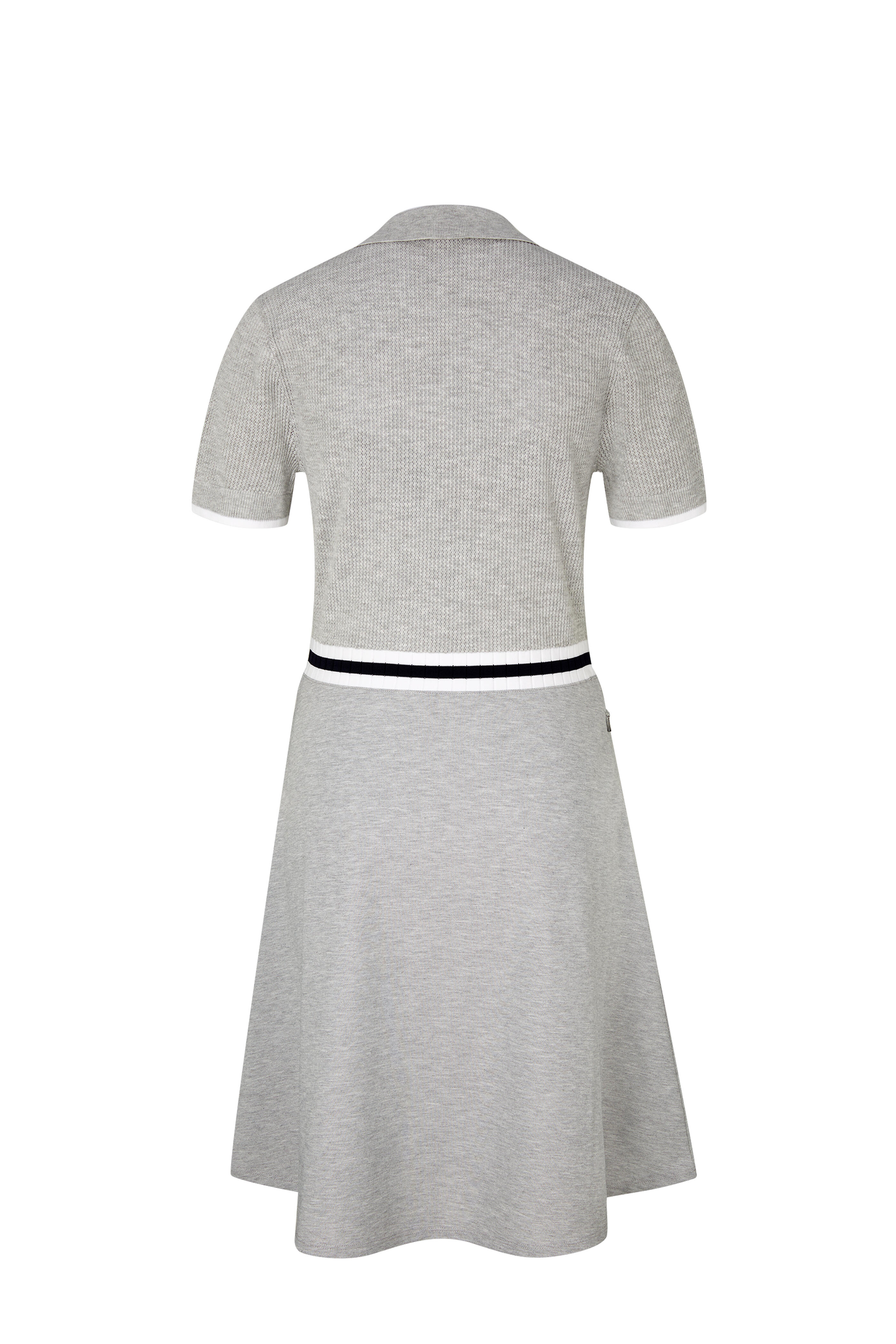 Bogner - Kasja Light Gray Performance Polo Dress
