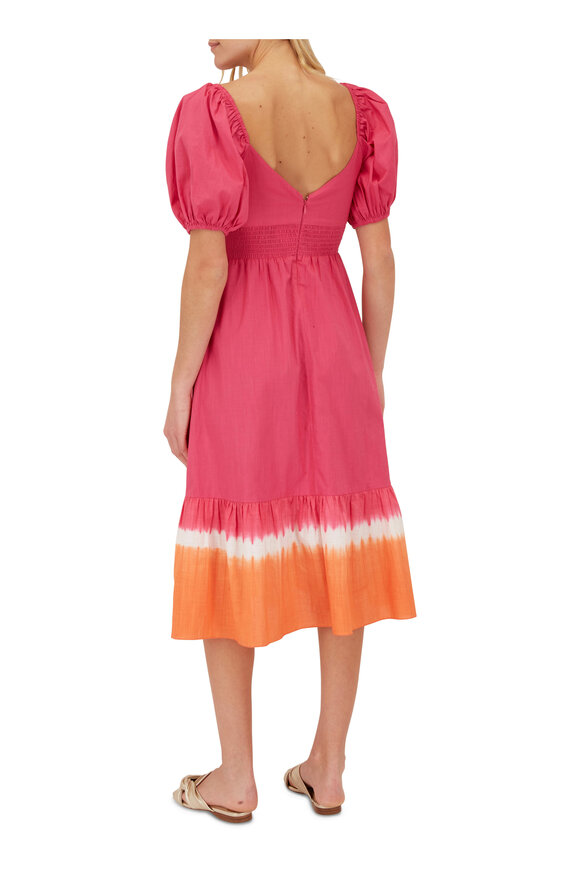 Sachin + Babi - Bri Fuchsia Dip Dye Dress