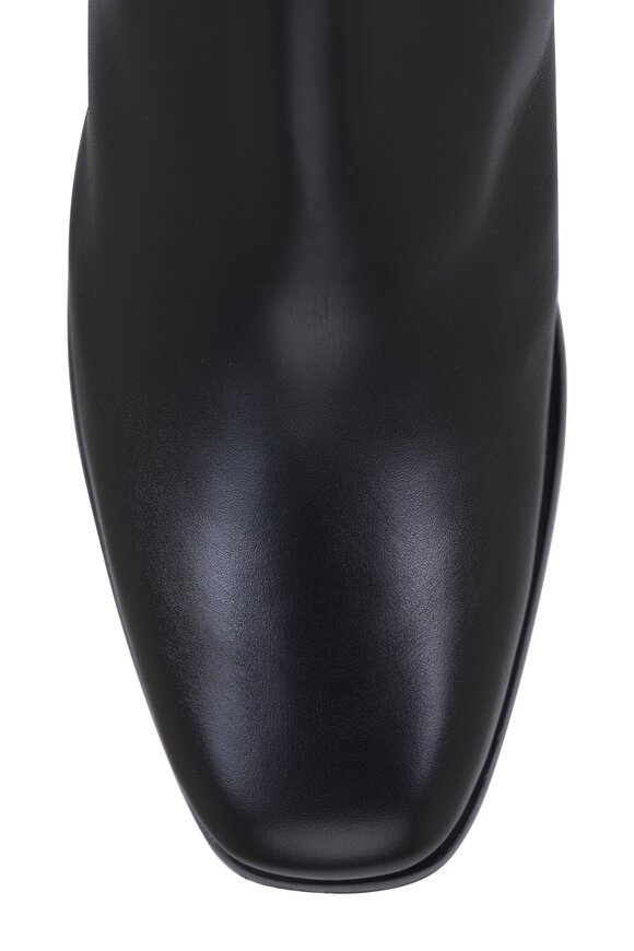 Jimmy Choo Lawton Black Calf Leather Ankle Boot, 65mm - view 5