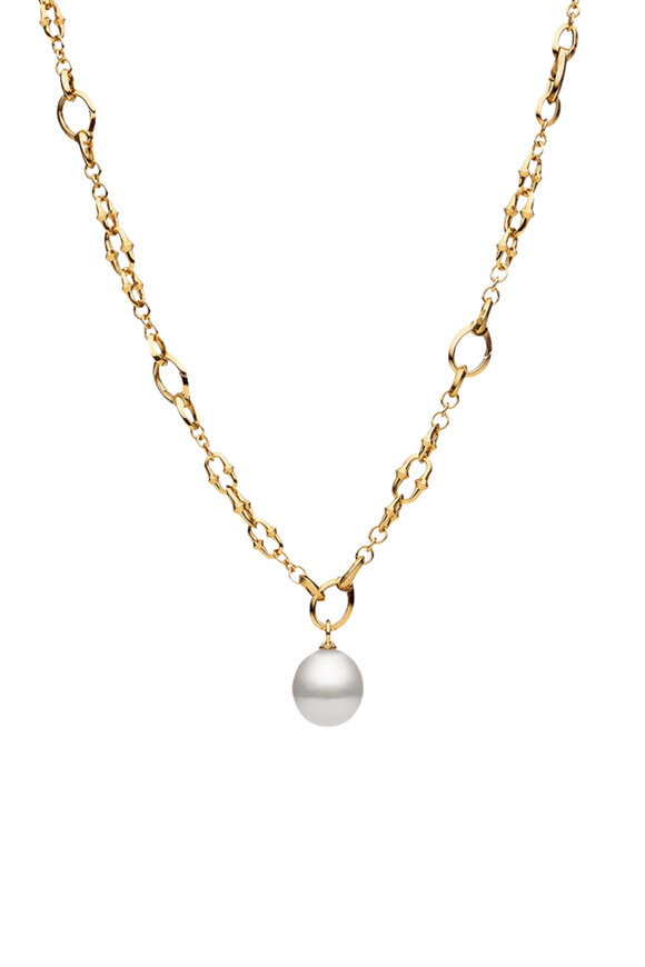 Paspaley Dive Pearl Charm Necklace