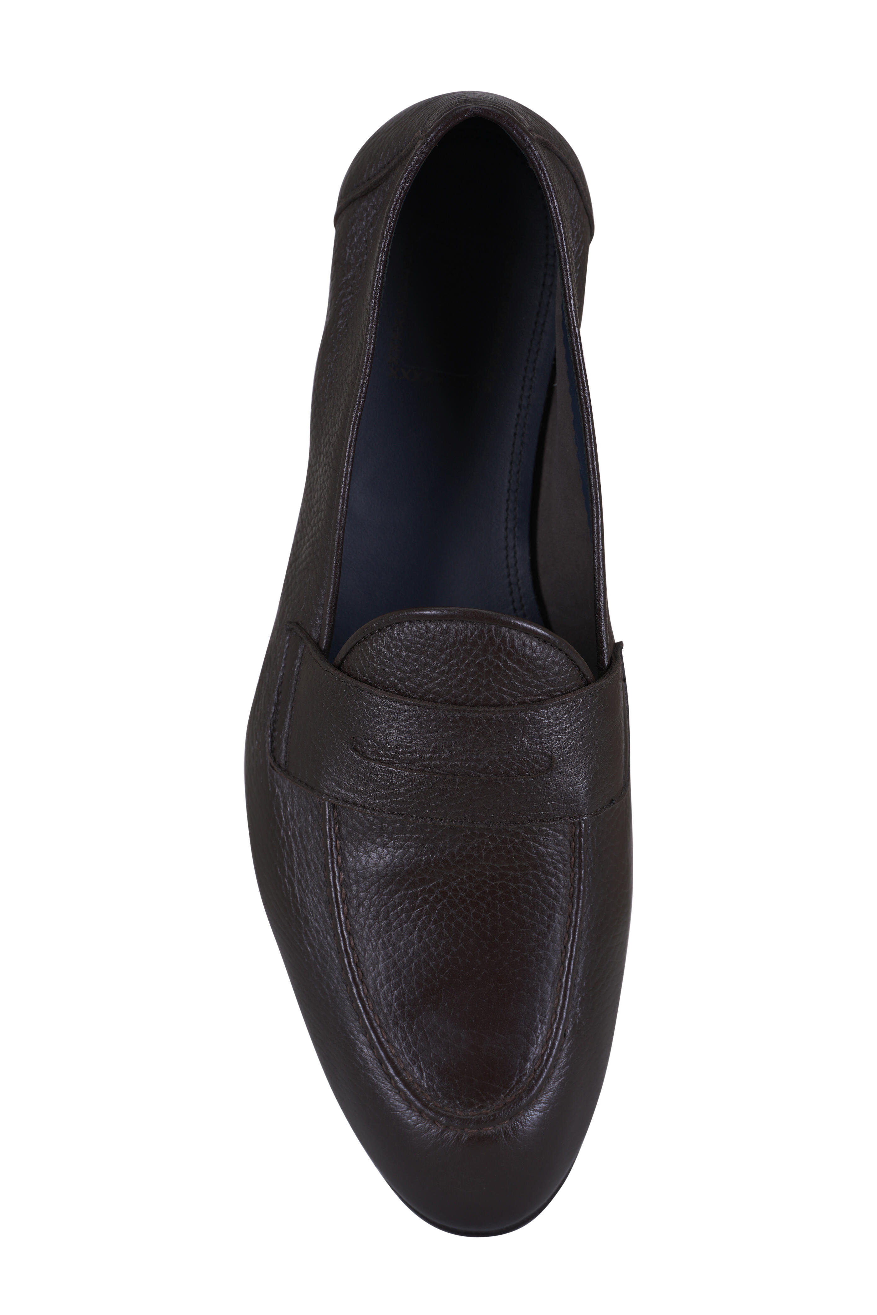 Brioni - Appia Dark Brown Leather Penny Loafer
