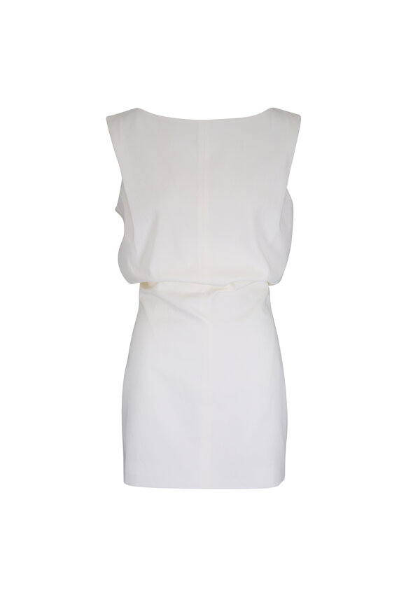Khaite - Giselle Sepia Sleeveless Sweater Dress | Mitchell