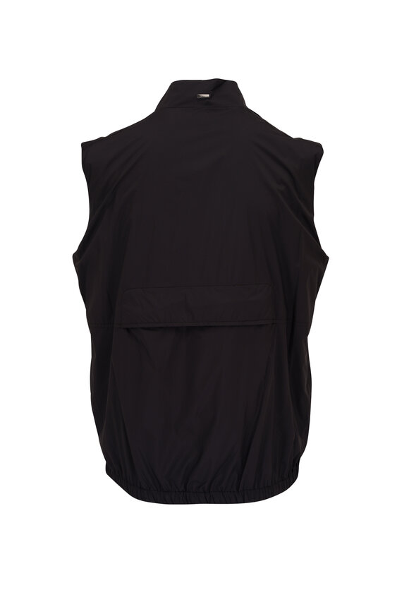 Herno - Black Nylon Vest 