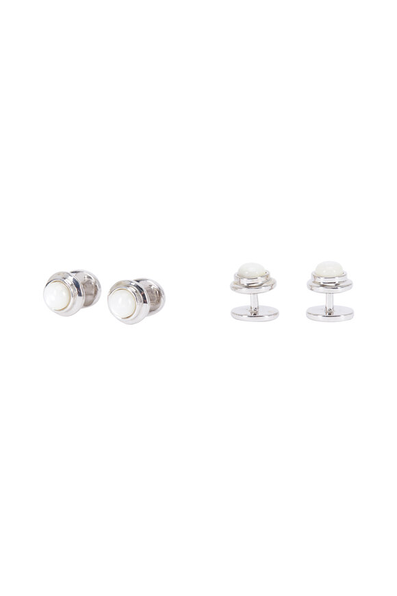 Robin Rotenier - Sterling Silver Mother-Of-Pearl Stud Set