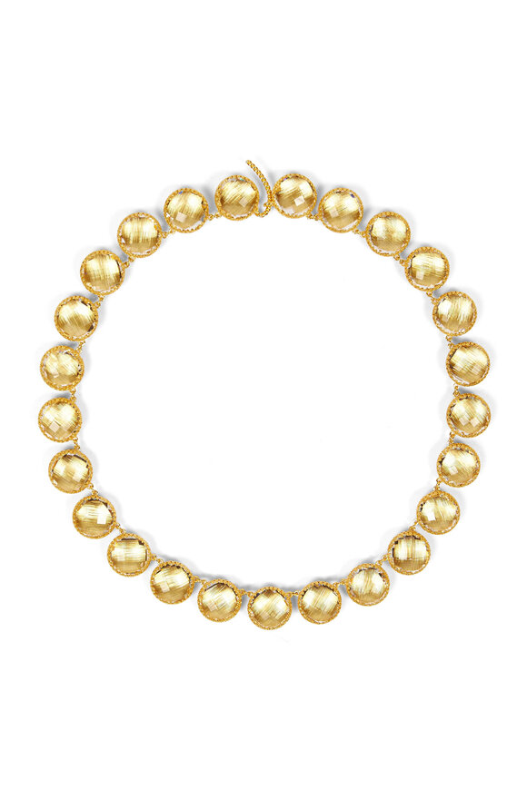 Larkspur & Hawk Olivia Button Riviere Necklace