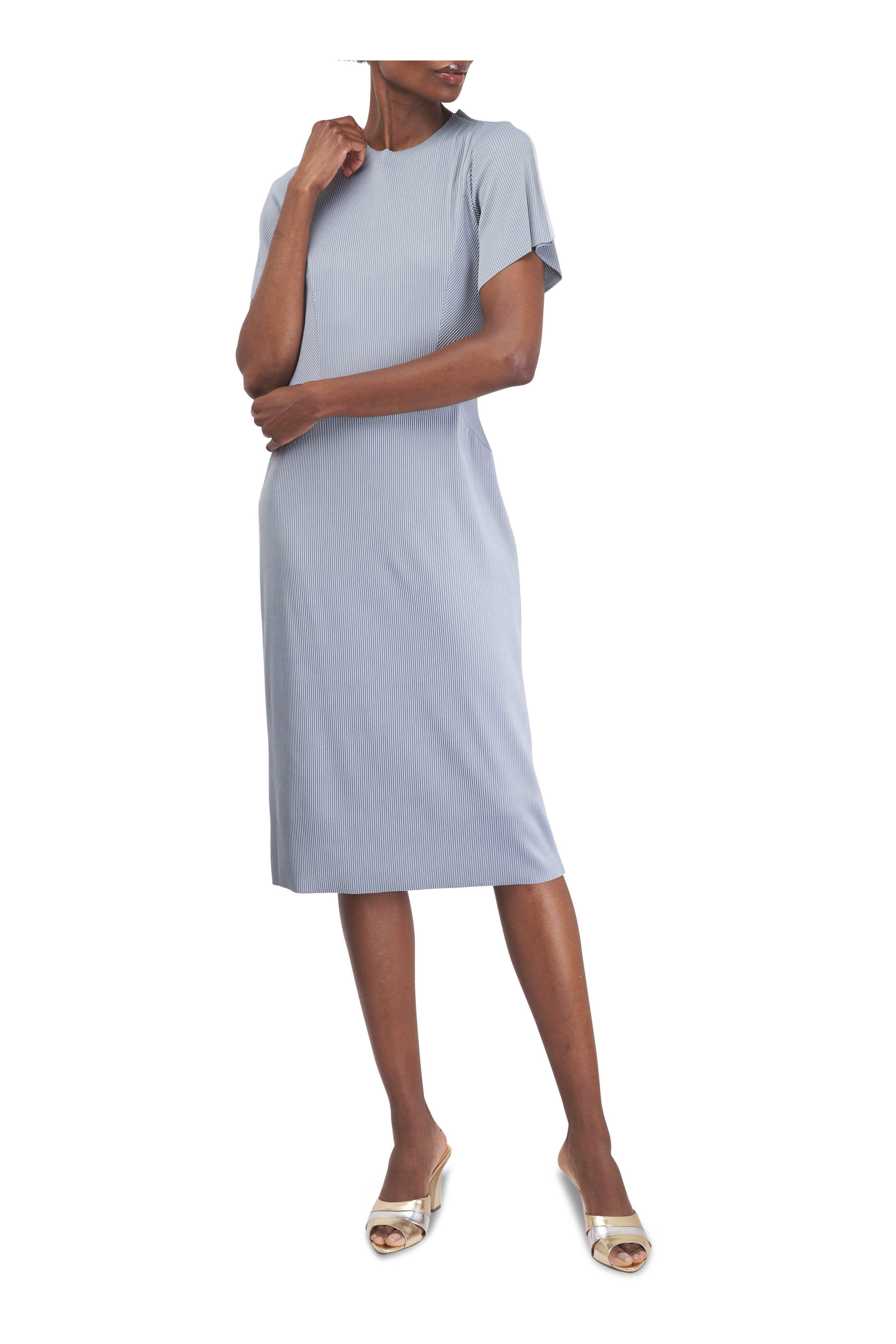 KZ_K Studio - Montepelier Agate Blue Midi Dress