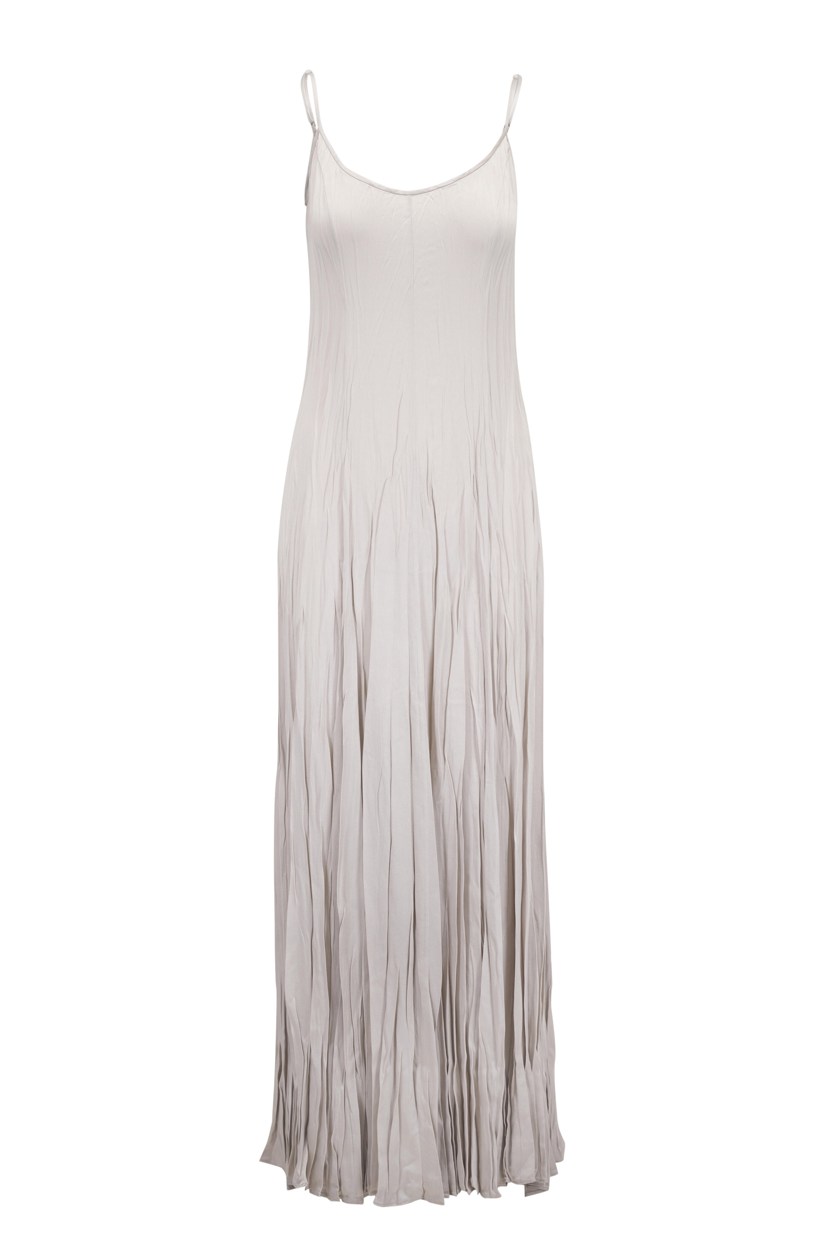 Michael Kors Collection - Oyster Crushed Techno Charmeuse
