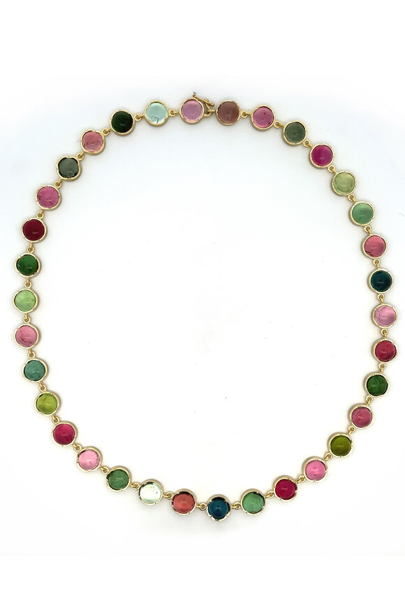 Irene Neuwirth Mixed Color Tourmaline Necklace