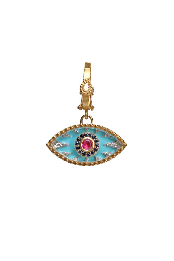 Coomi Evil Eye Crystal Pendant