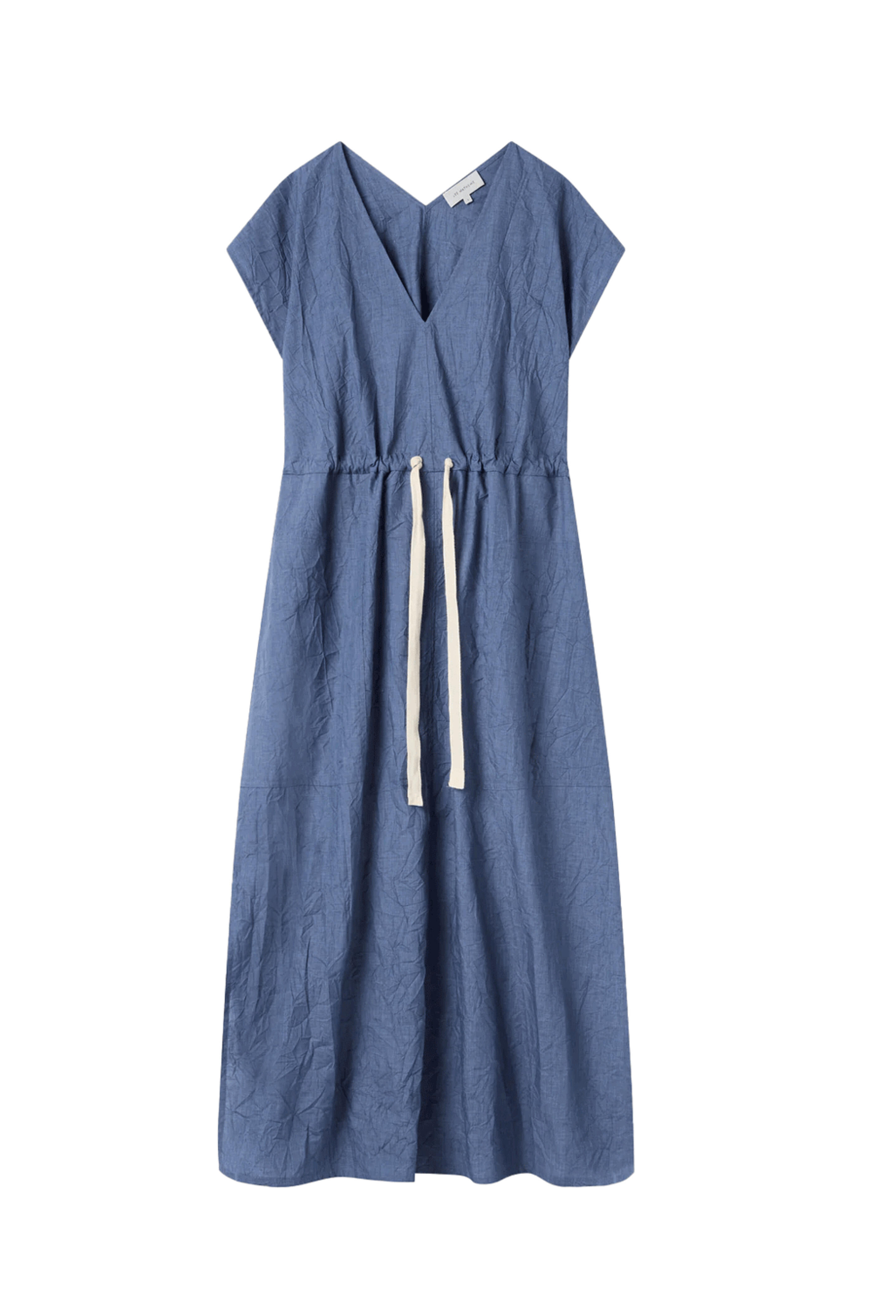 Lee Mathews - Steel Weber Tie Front Dress