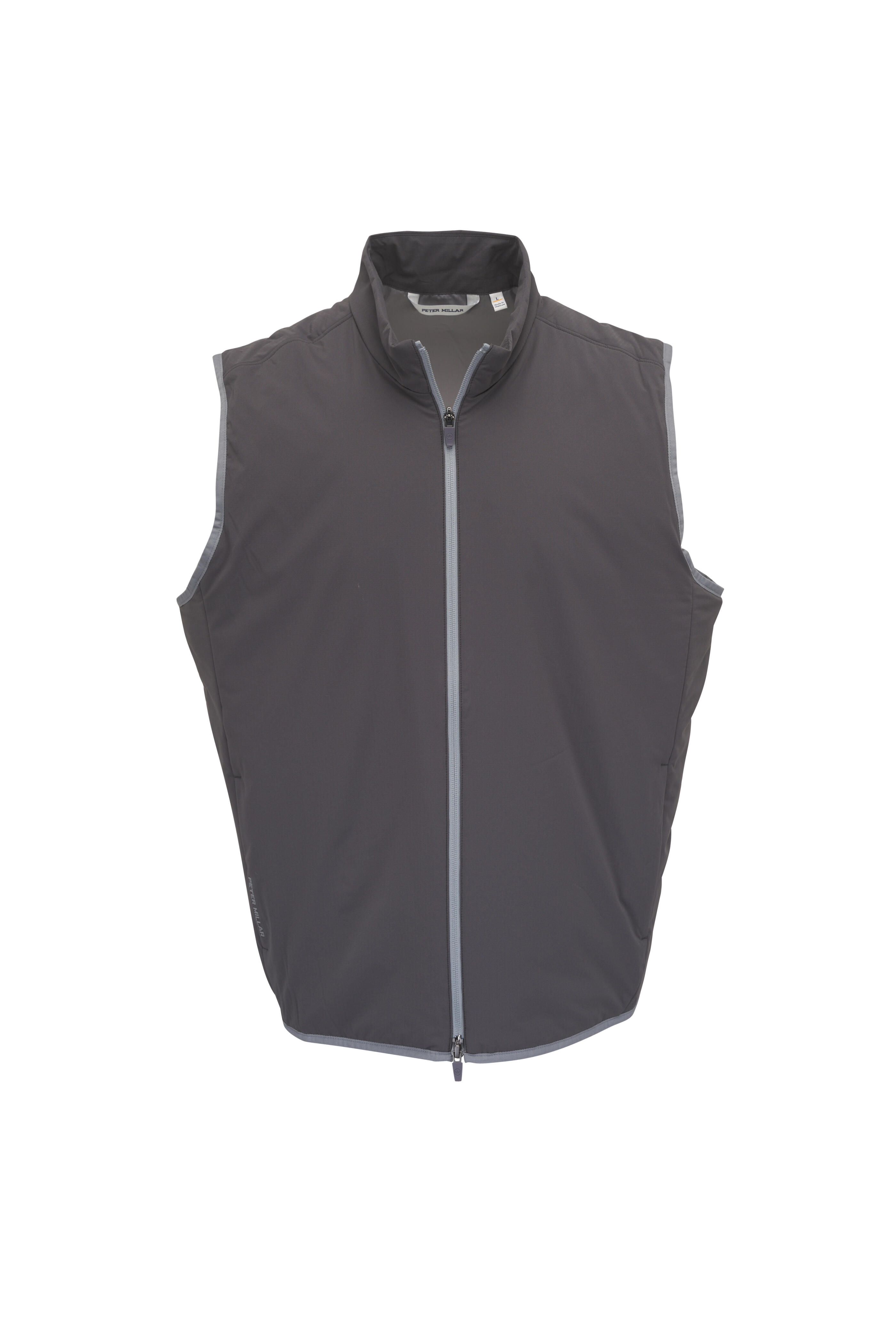 Peter Millar - Summit Charcoal Gray Full Zip Vest
