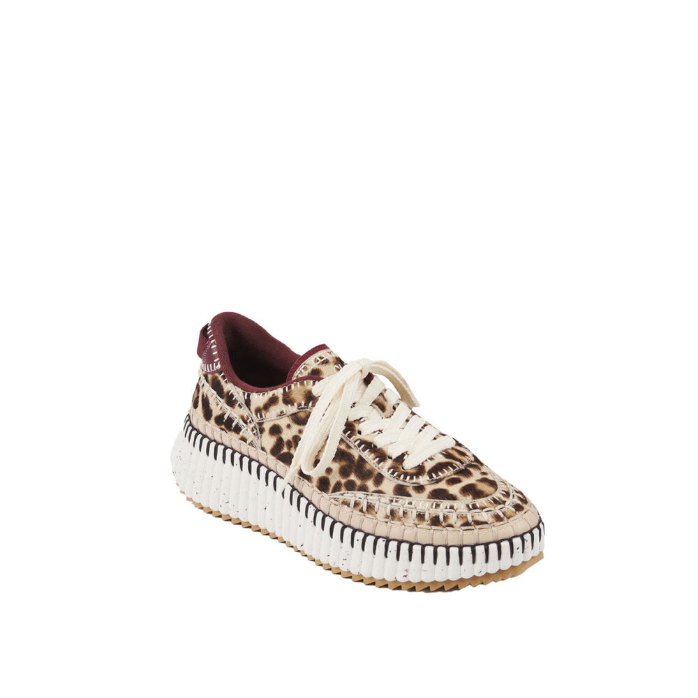 直営店‐Chloe‐ SALE! Nama スニーカー Chloé Nama Wedge Sneaker in Seedpearl beige | Chloé US