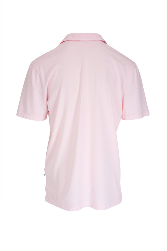 James Perse - Zephyr Peach Supima Cotton Polo 