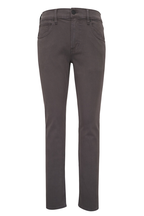 Hudson Blake Gray Slim Straight Five Pocket Pant
