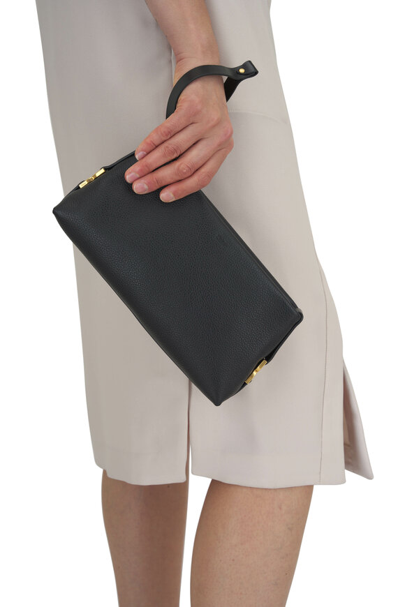 Chloé - Marcie Black Leather Clutch