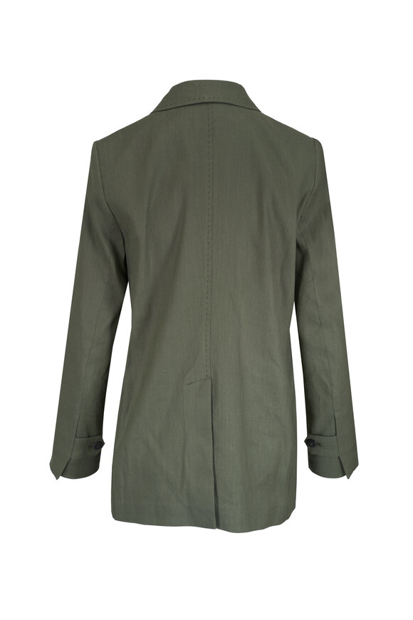 Bogner Hillary Olive Green Blazer - view 3