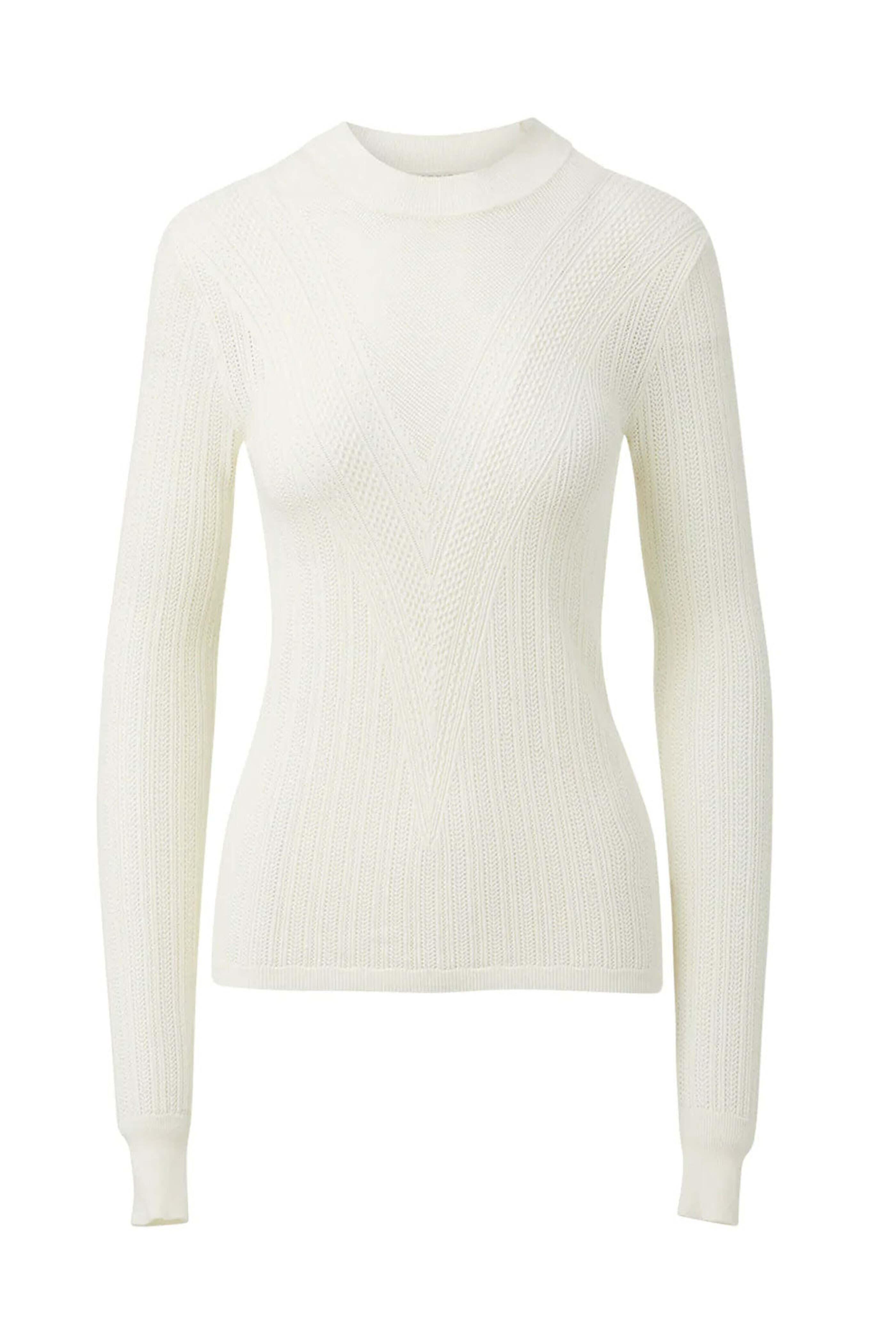 Veronica Beard - Ivory Knit Raylan Pullover