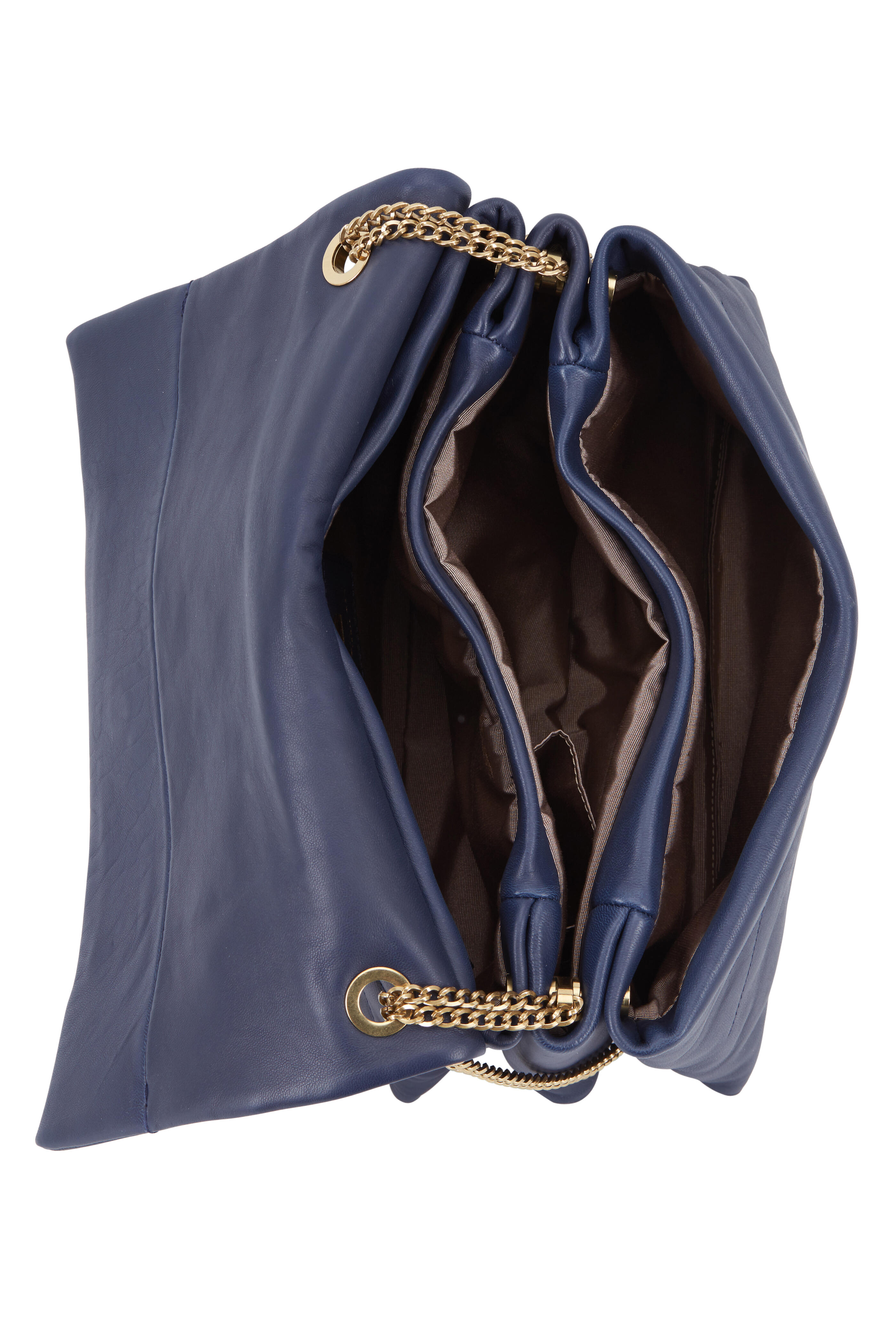 Lanvin - Sugar Blue Lambskin Leather Medium Shoulder Bag