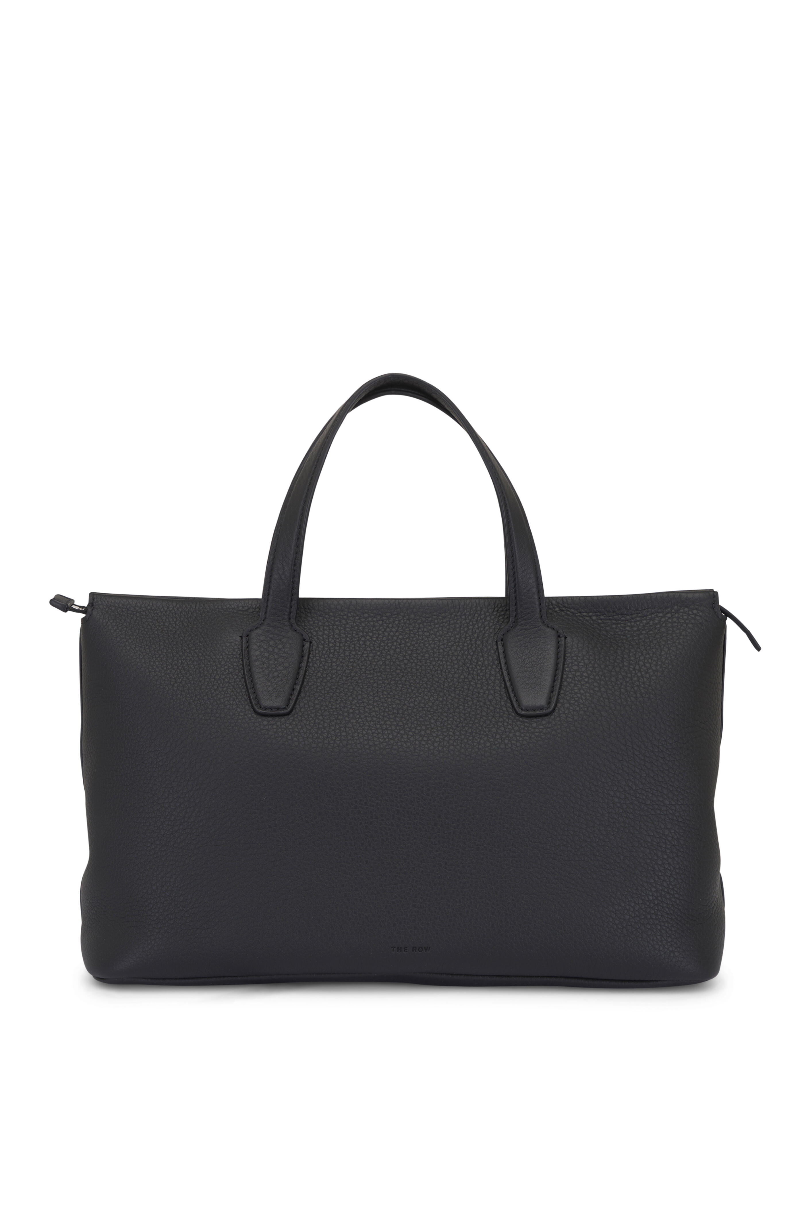 The Row - Marcel Black Ans Leather Top Handle Bag