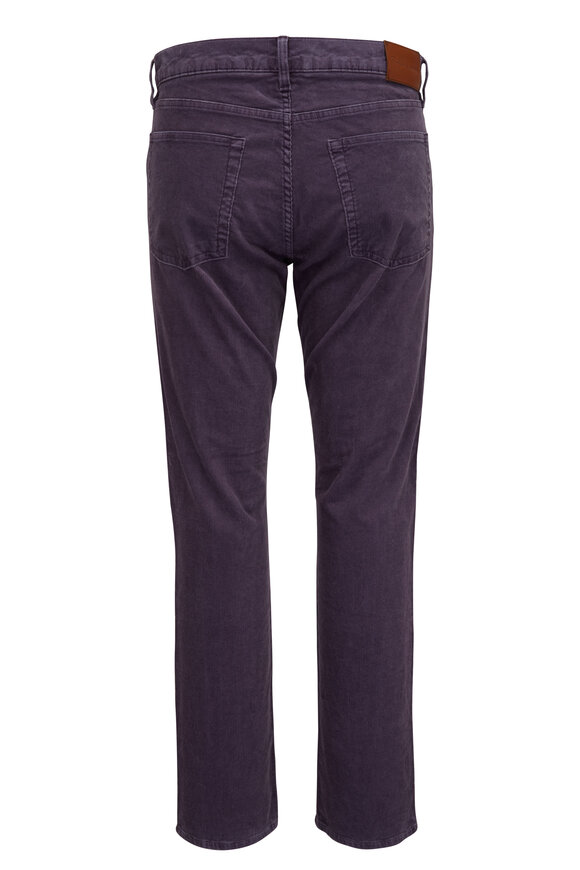 Ralph Lauren Purple Label - Purple Sage Slim Fit Stretch Corduroy Pant