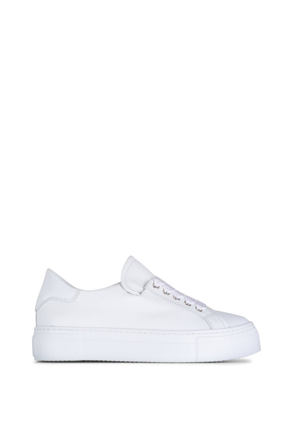 AGL - Edda White Leather Sneaker