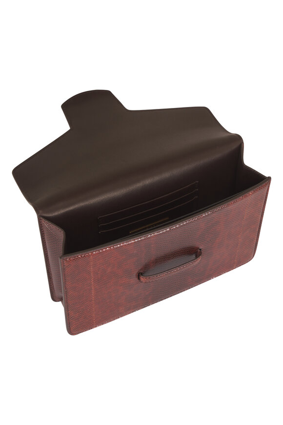 The Row Burnt Orange Karung Clutch - view 4