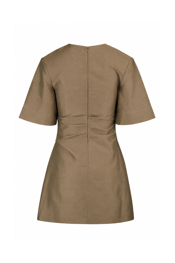 acler brown dress Mannersly Pecan Mini Dress