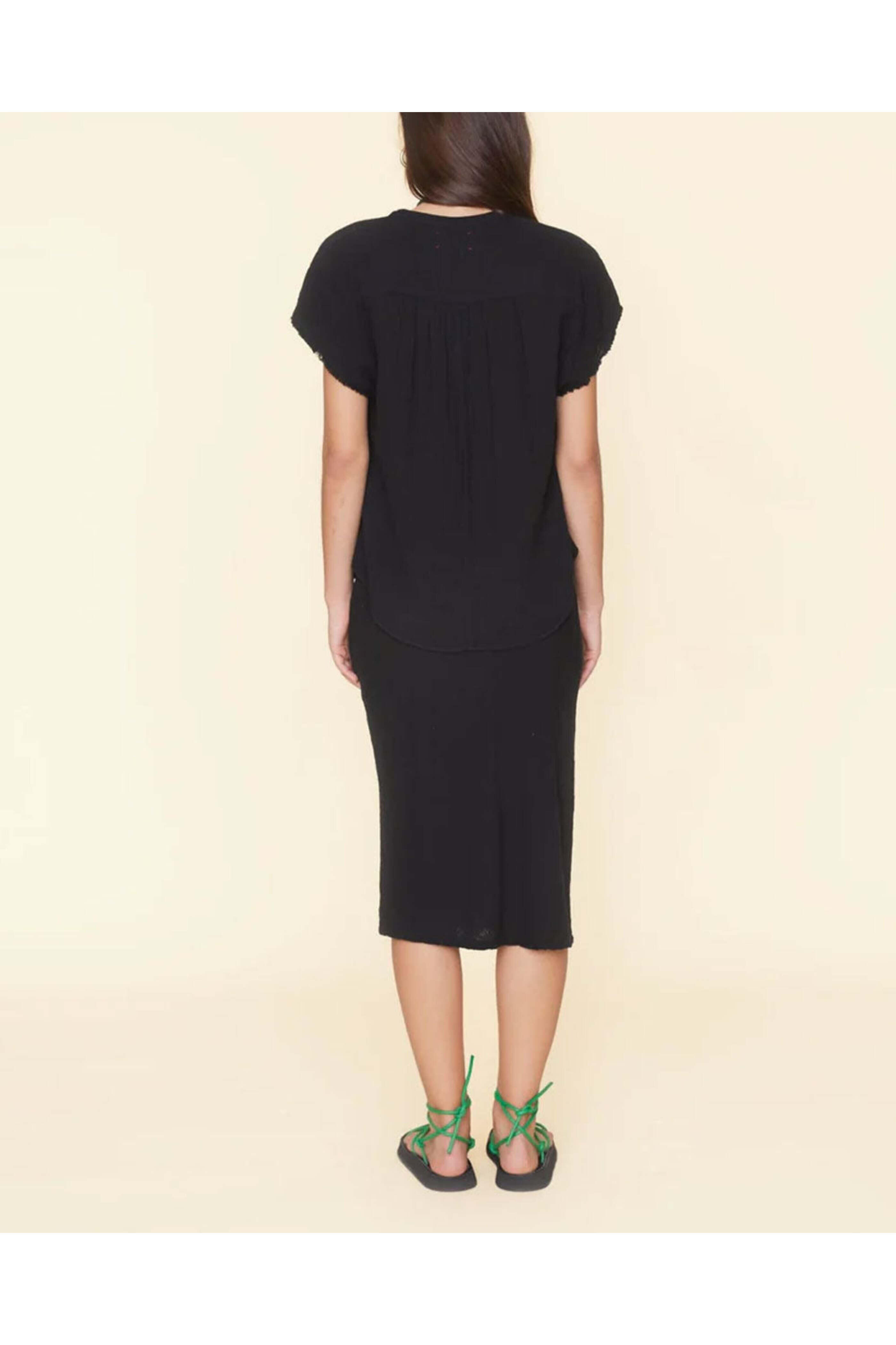 Xirena - Black Scottie Skirt