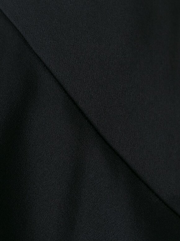 ワンピース LANVIN Women Mid Skirts RWDR00044792P23 10 BLACK Lanvin - Black Asymmetric Ruffled Skirt | Mitchell Stores