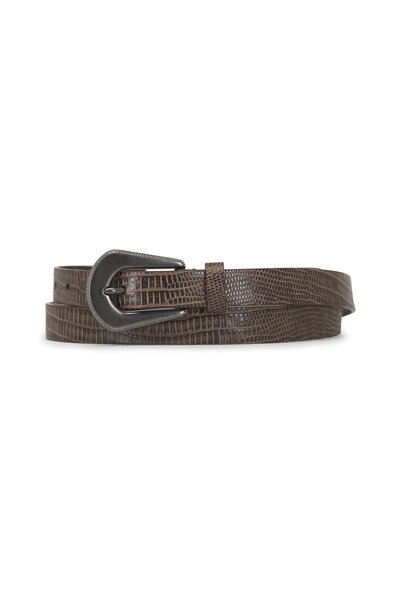 Loro Piana - Sunrise Pink Leather Frame Belt, 40mm