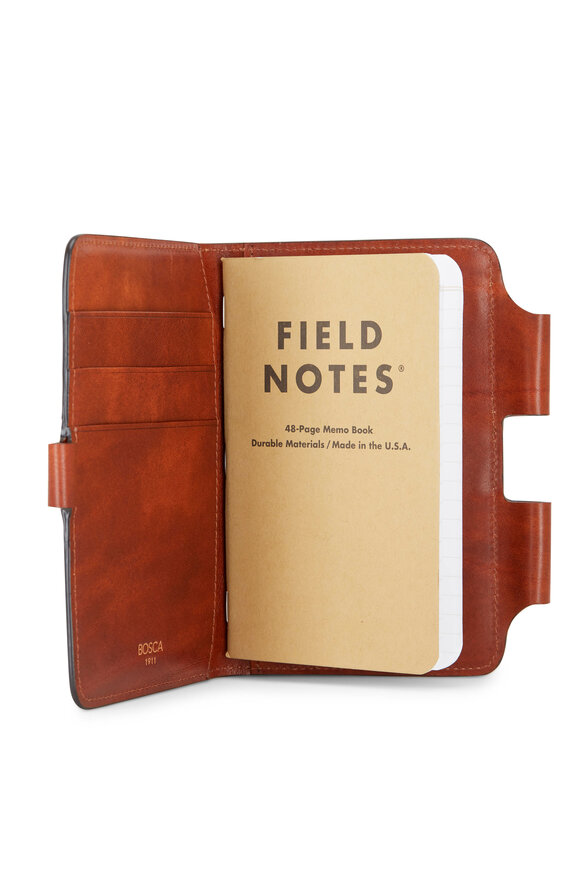 Bosca - Brown Leather Field Journal