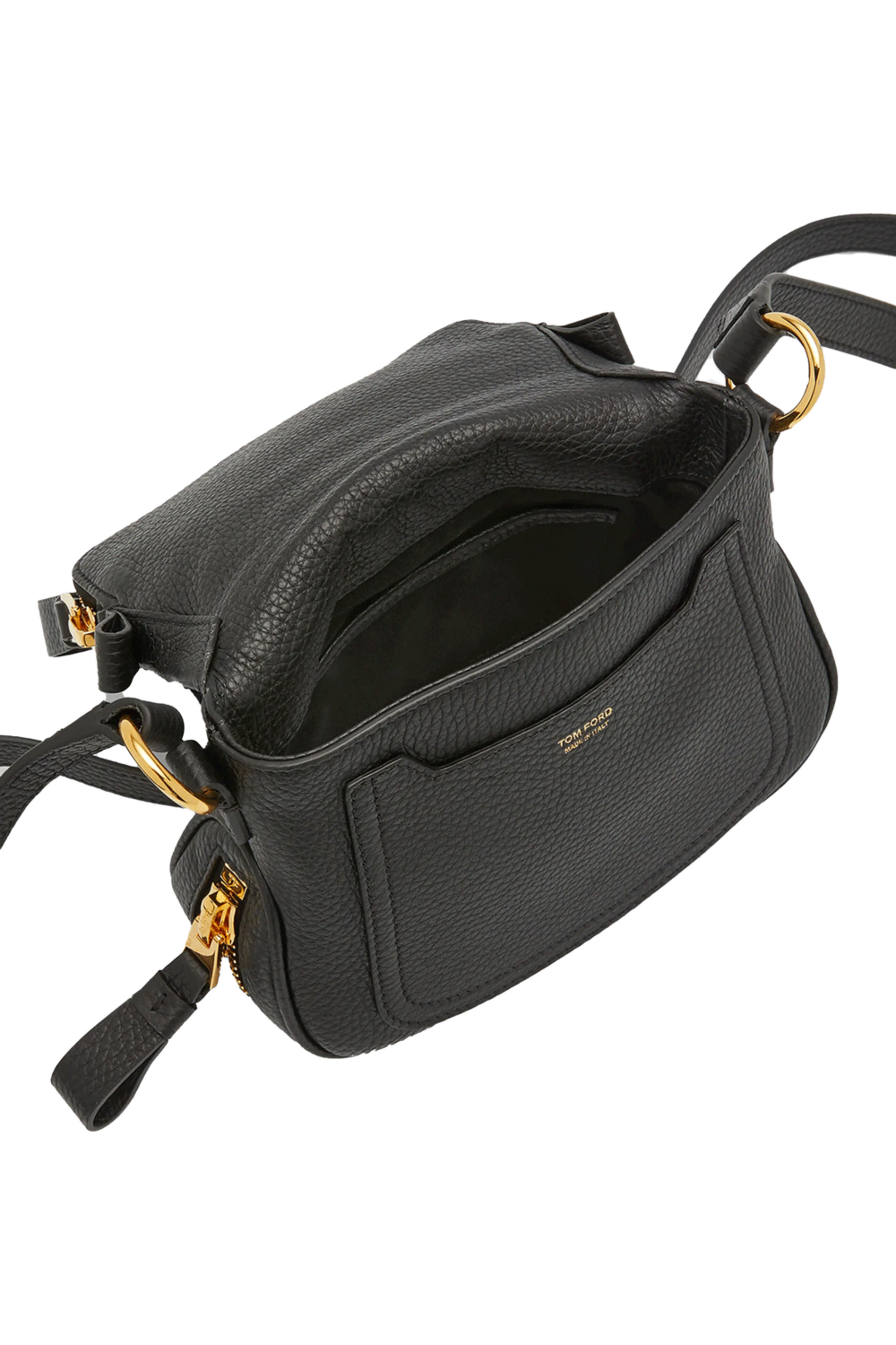 Tom Ford - Jennifer Mini Grain Crossbody Bag in Black