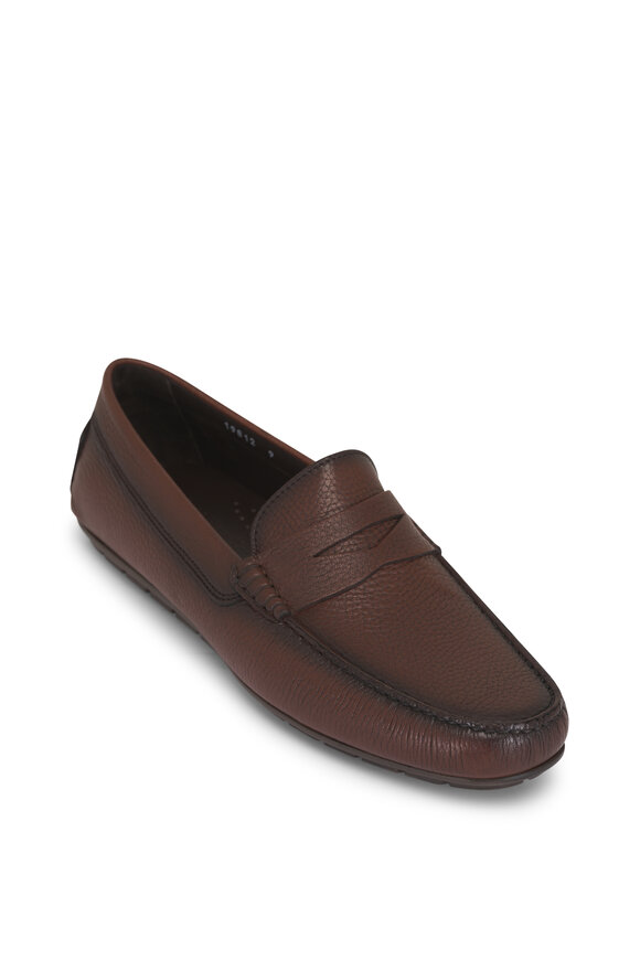 To Boot New York Admiral Brown Leather Loafer
