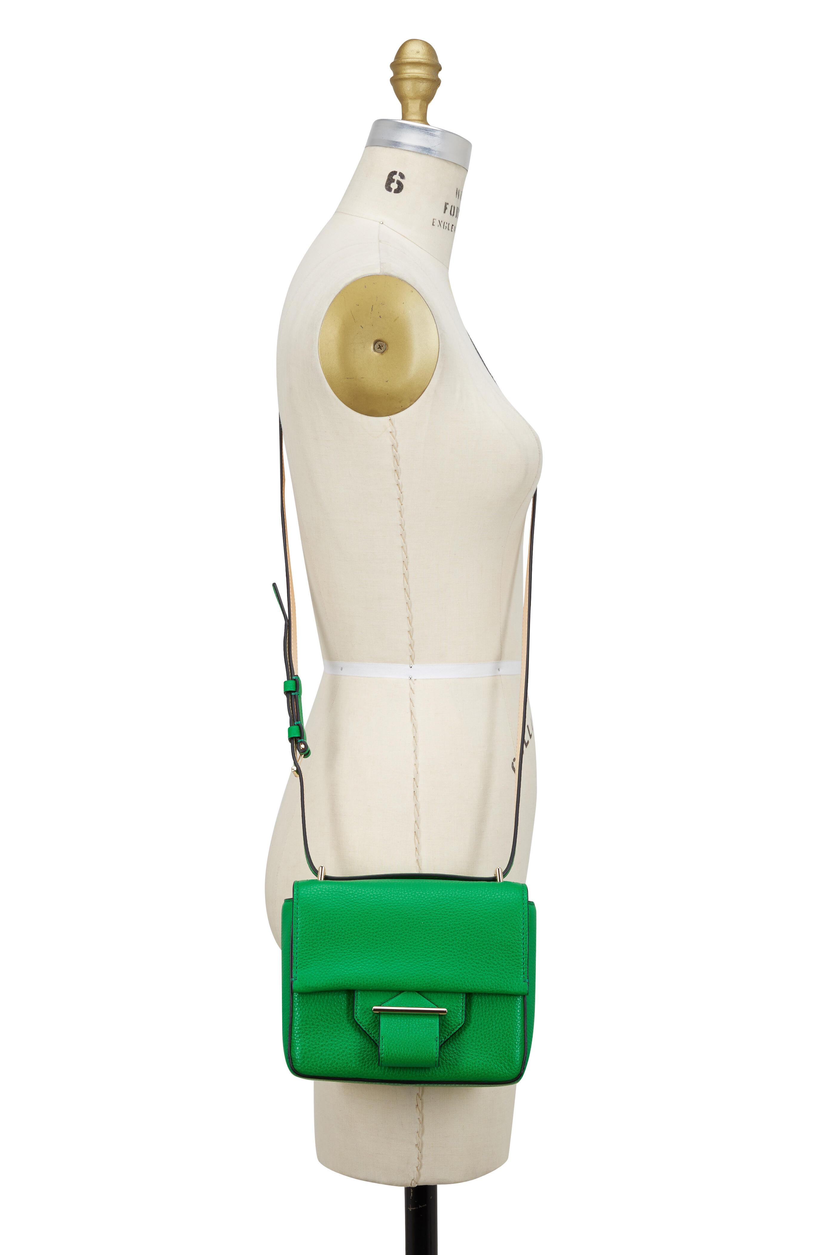 Reed Krakoff - Standard Mini Green Leather Shoulder Bag