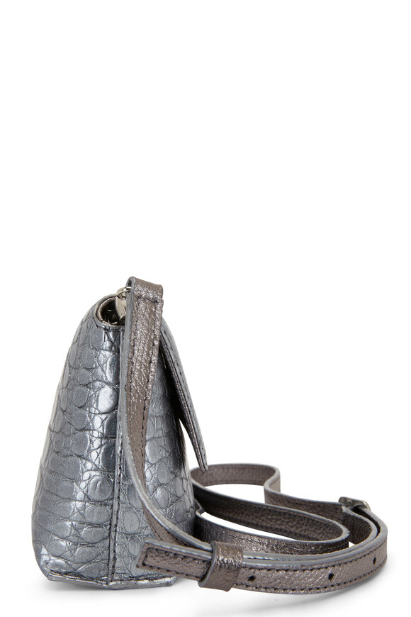 Maria Oliver - Malala Anthracite Convertible Clutch