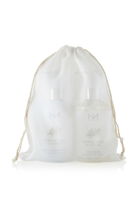 Niven Morgan Pepper, Sage & Cedar Soap & Lotion Set - view 2
