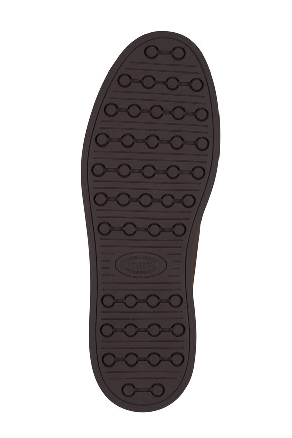 Tod's Dark Brown Suede Sneaker - view 5