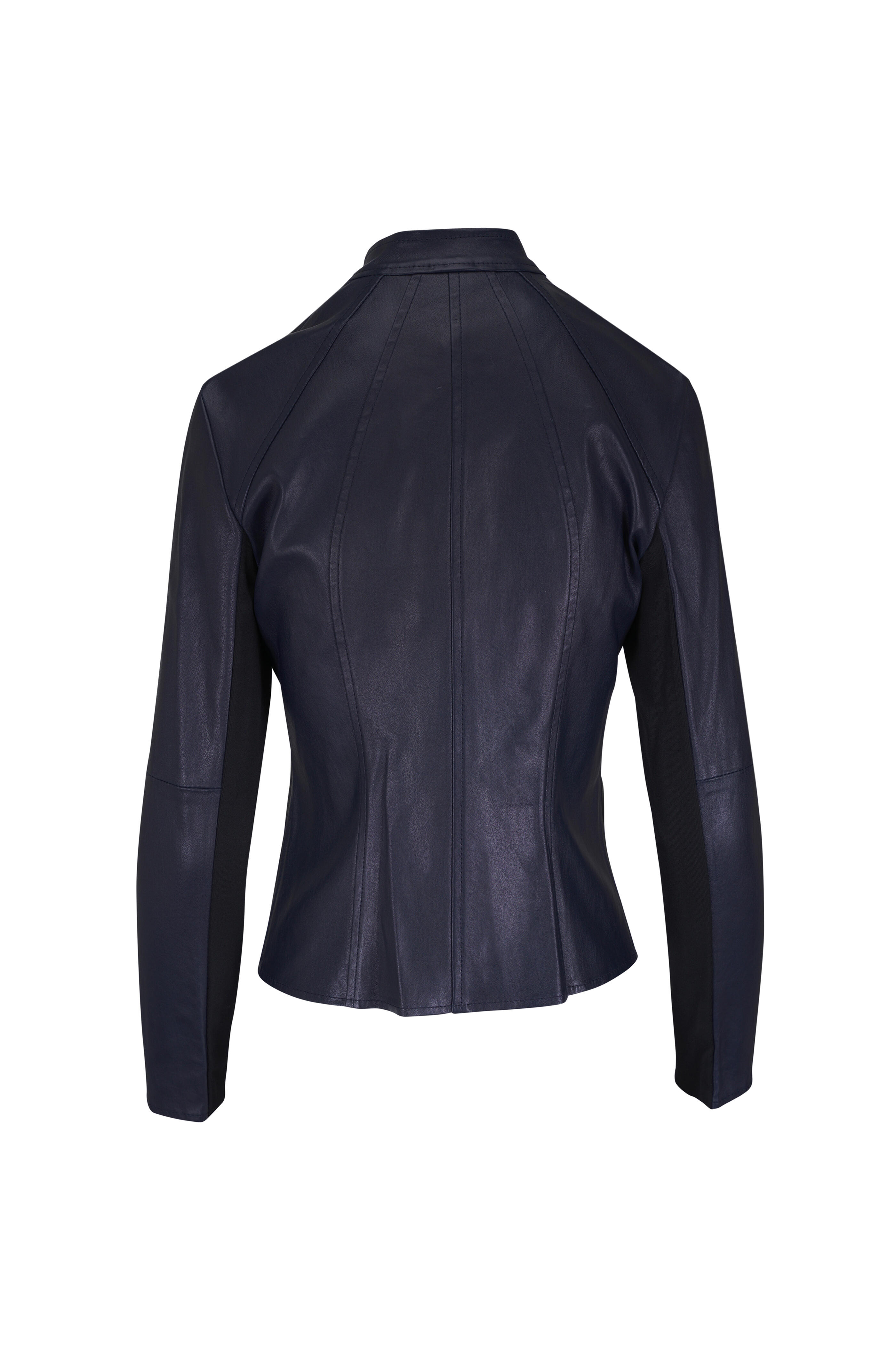 KZ_K Studio - Glove Navy Leather Jacket