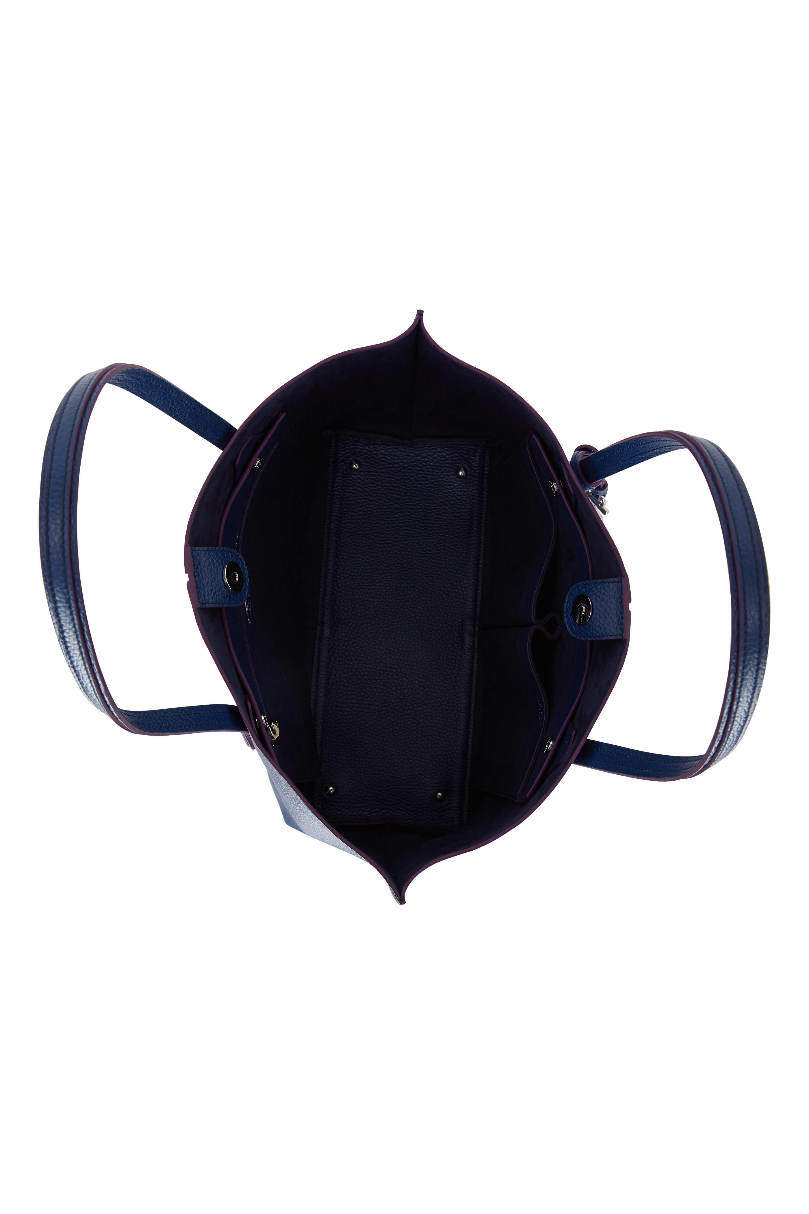 Tod's - Joy Petrol Blue Pebbled Leather Shoulder Bag