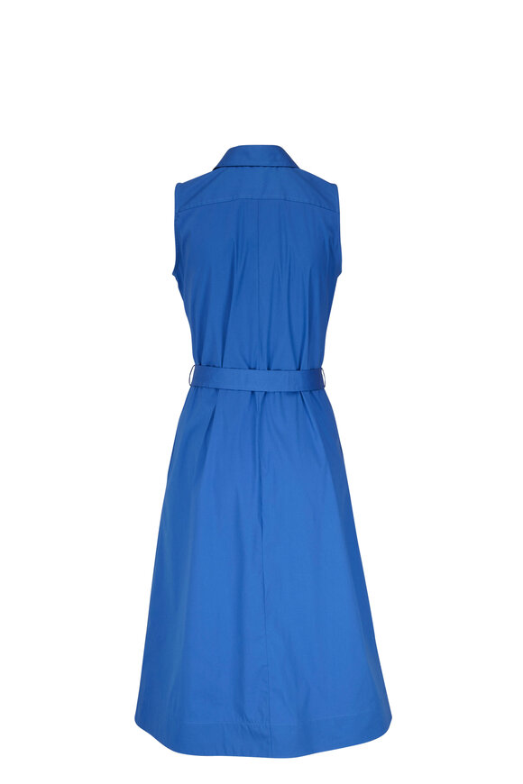 bodycon blue velvet dress Royal Blue Velvet V-Neck Balloon Sleeve Pleated Bodycon Mini Dress – Modsele main image 1