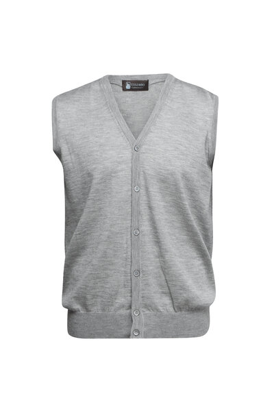 ベスト・ジレ Salvatore Ferragamo Grey Stretch Cashmere Blend Vest Ferragamo Grey Stretch Cashmere Blend Vest Salvatore Ferragamo