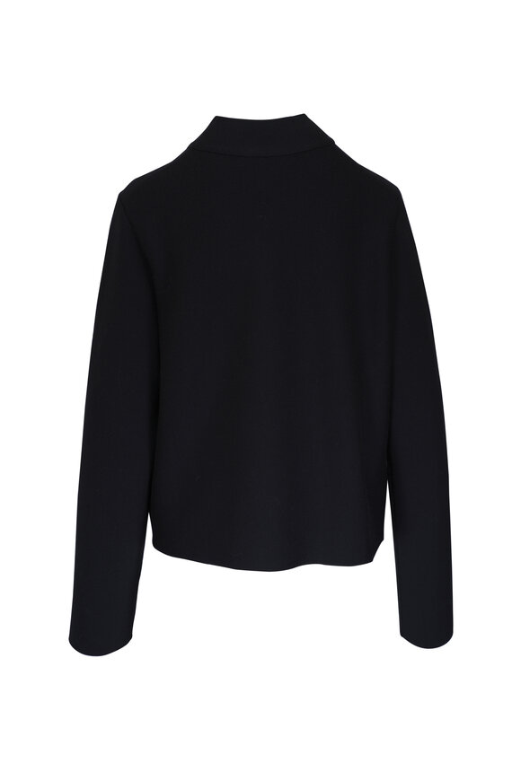 Khaite Calliope Black Wool Top - view 5