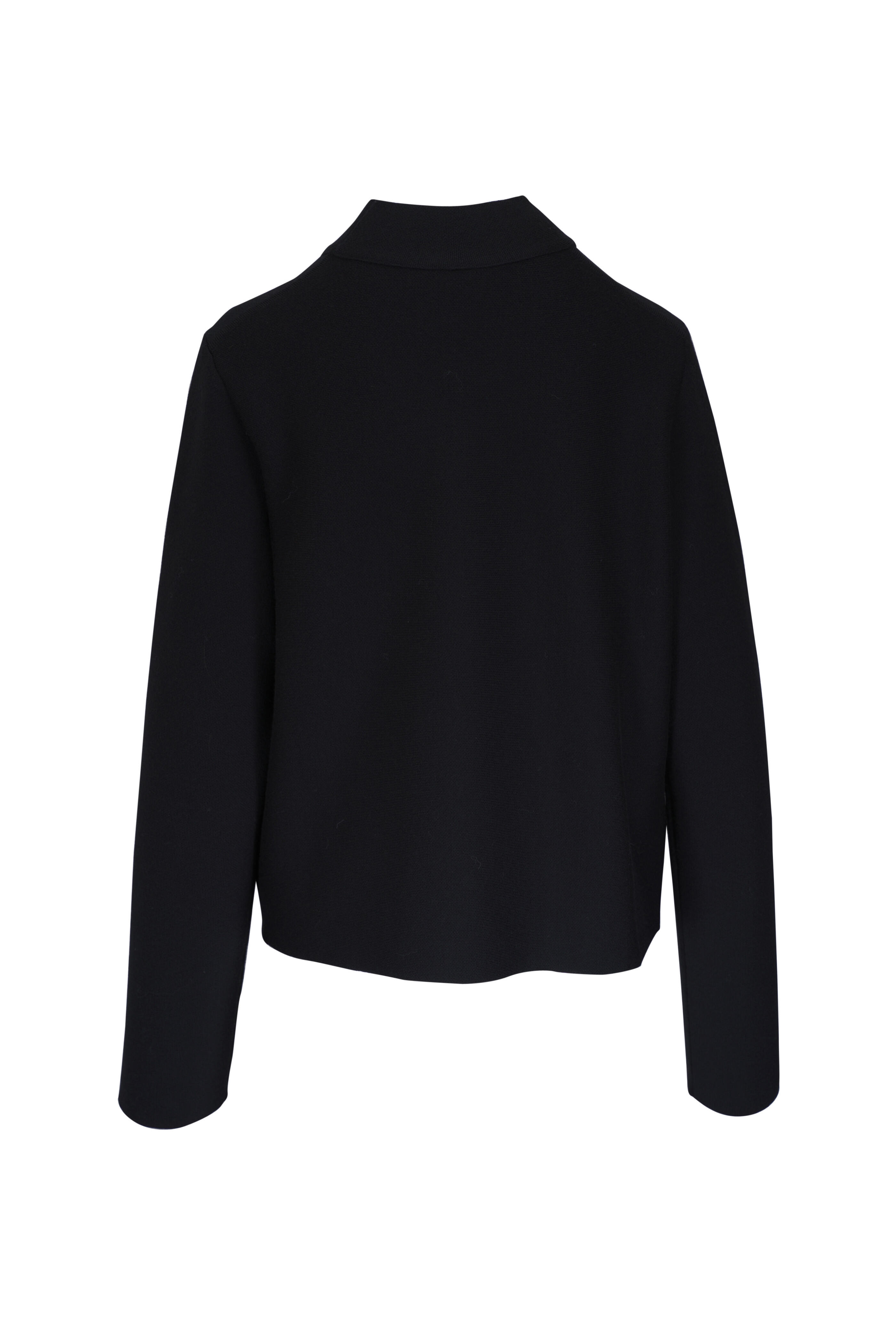 Khaite - Calliope Black Wool Top