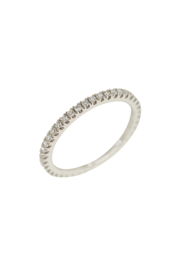 Kwiat - 18k White Gold Slim Stack Band