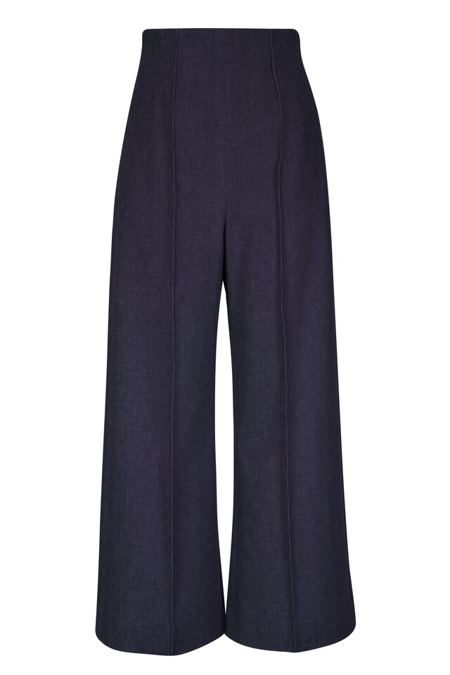 Tom Ford - White Leather Drawstring Cargo Jogger