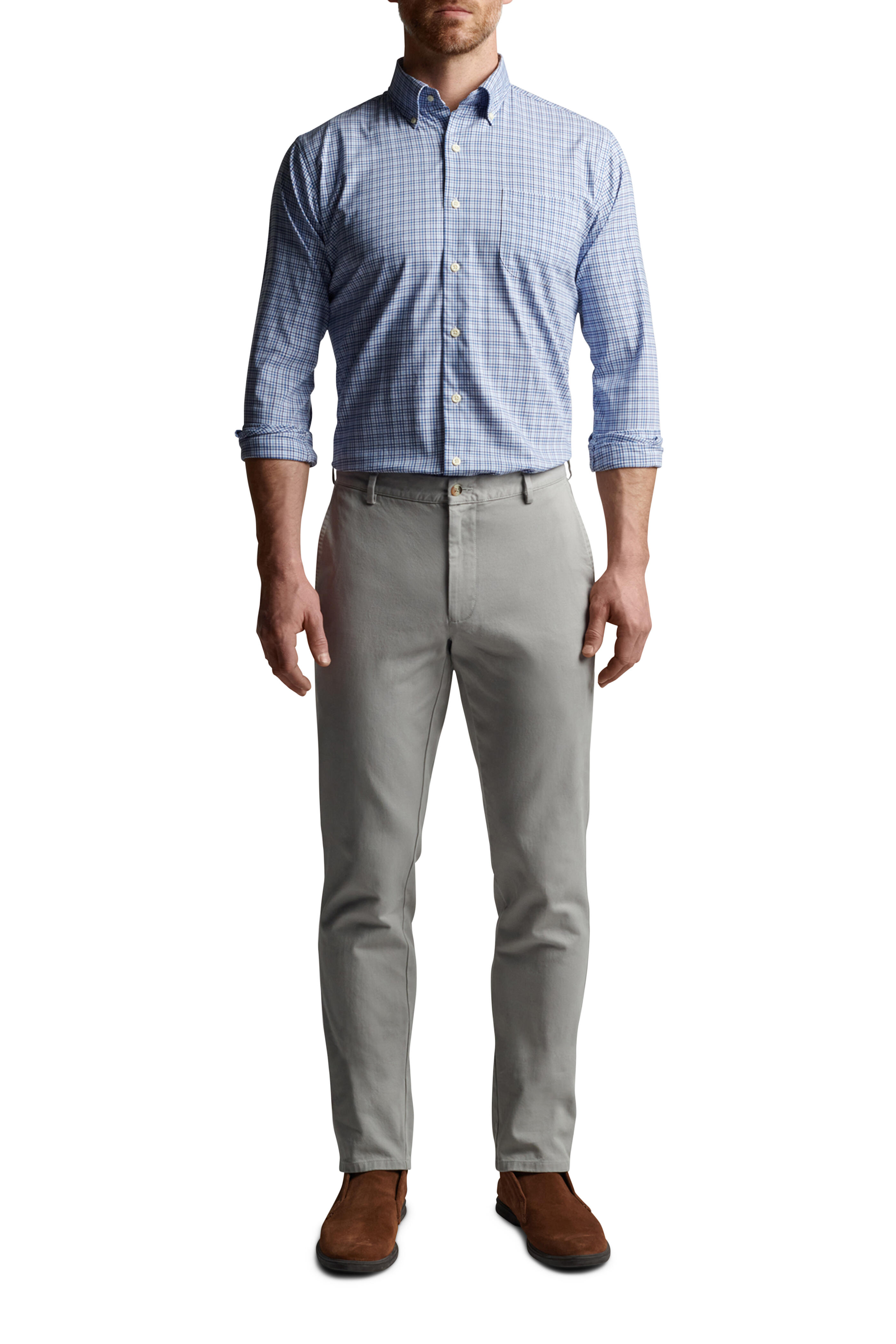 Peter Millar - Gale Gray Five Pocket Performance Pant