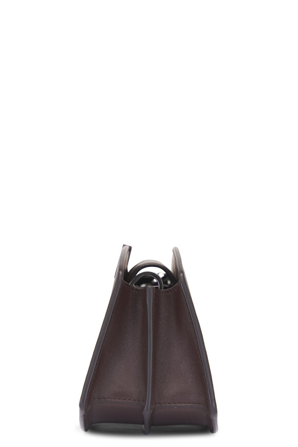 Savette Florence Coffee Leather Shoulder Bag - view 3