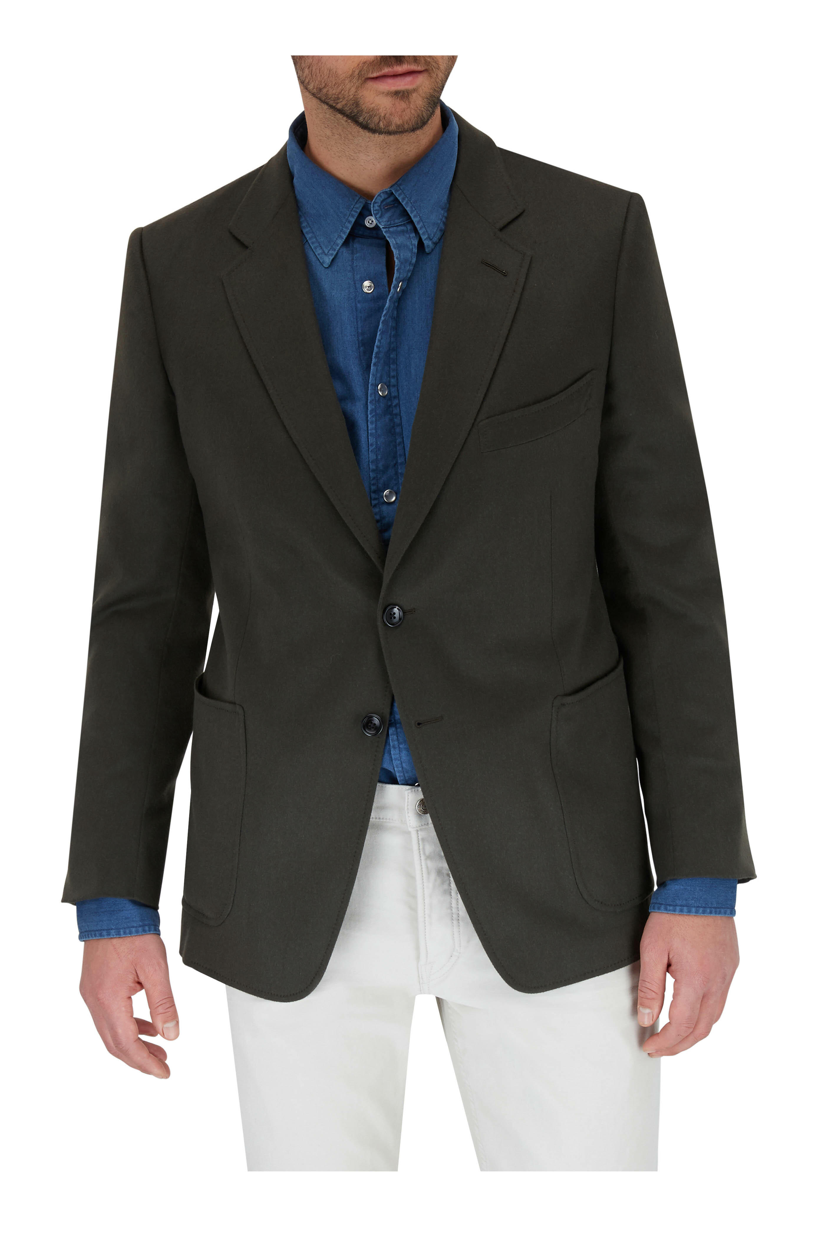 Tom Ford - Light Tan Moleskin Slim Fit Jean